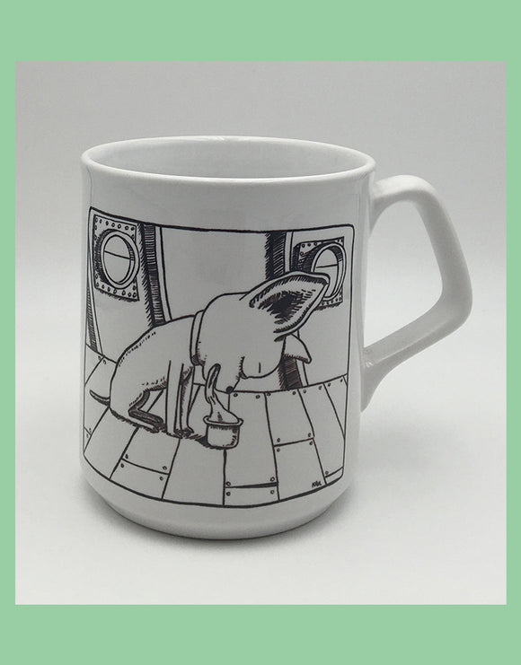 Tasse mit Cooper-Motiv